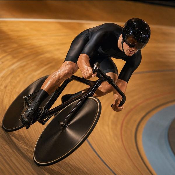 Bahnradfahrer im Tissot Velodrome Grenchen
